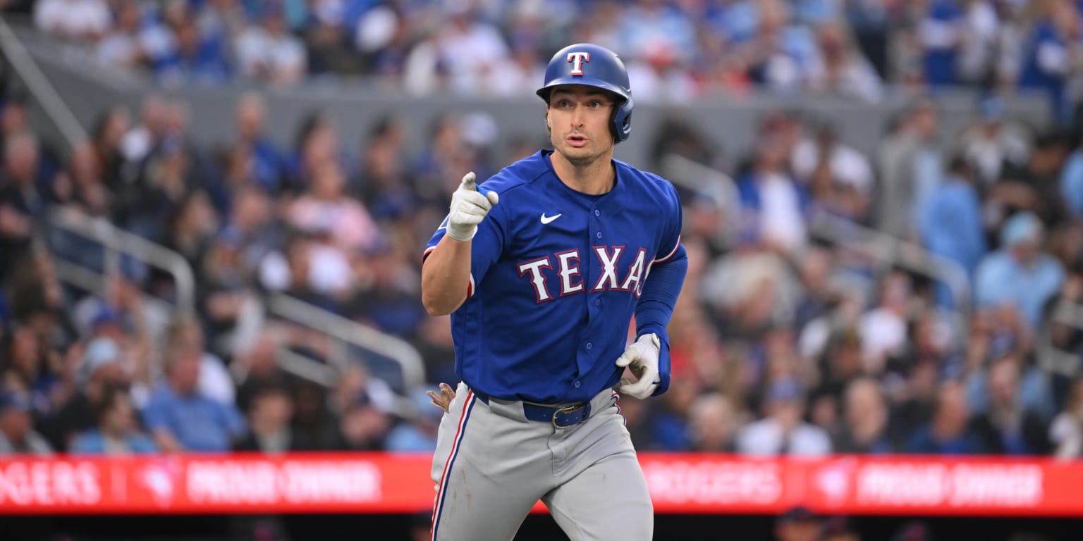 Foscue predicted big night (HR, 3 RBI) at the plate for Rangers: 'I told you'
