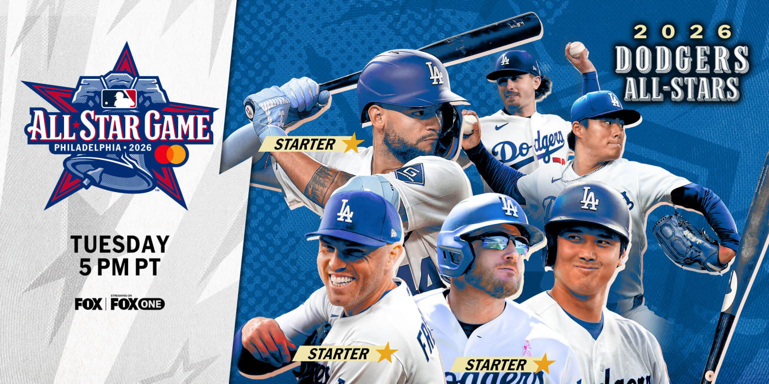 Dodgers boast 4 ASG starters, tie MLB lead with 5 total reps