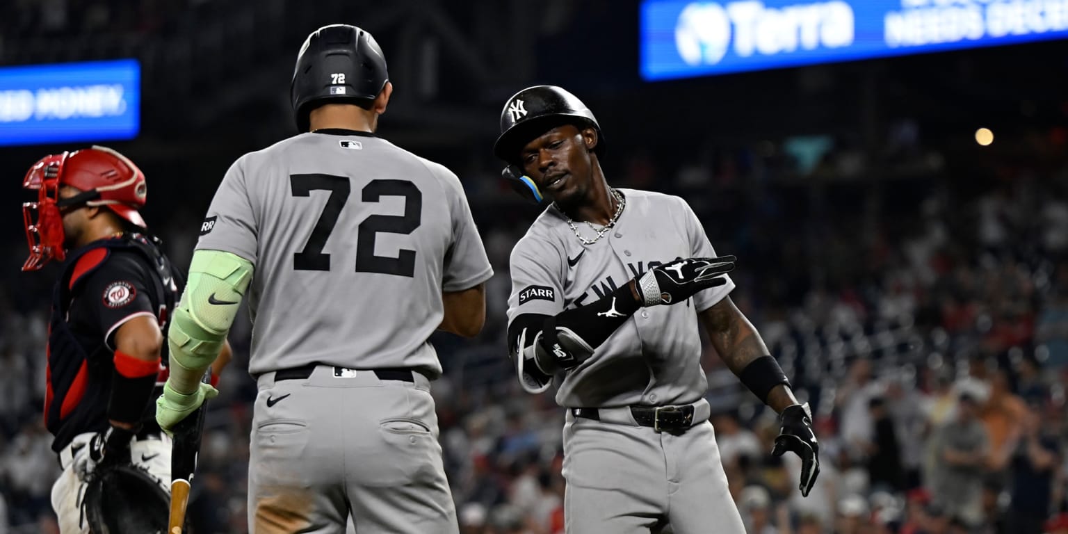 Jazz's 9th-inning blast sends Yanks to comeback win in DC