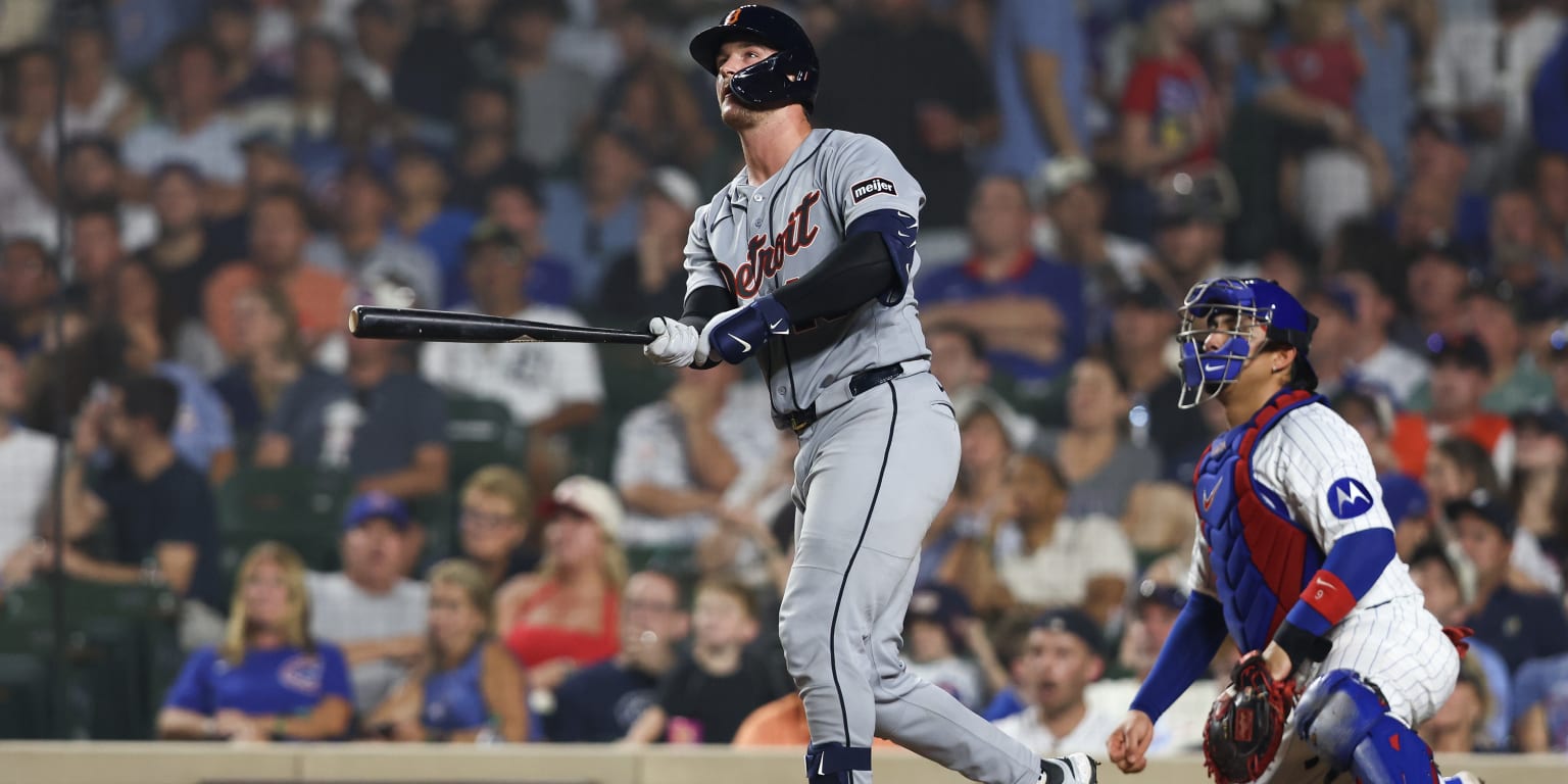 Dingler homers twice, drives in go-ahead run as Tigers win in extras