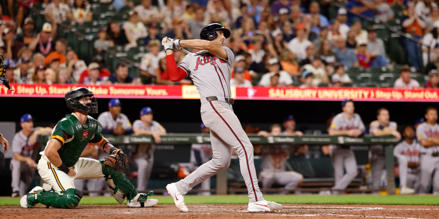 Olson's clutch blast propels Braves to 10-inning win over O's