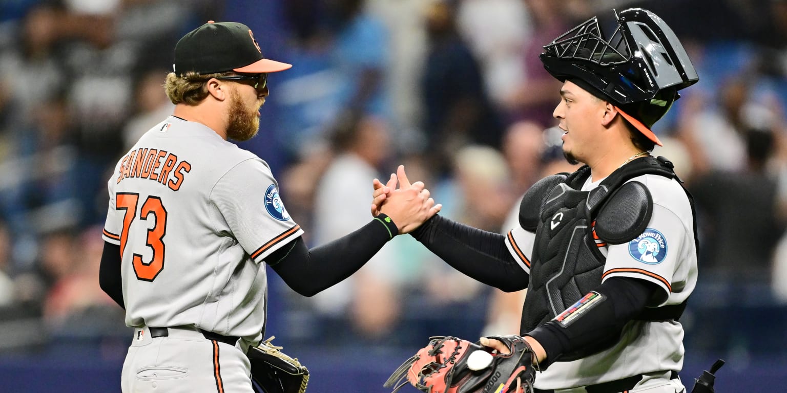 Sanders a revelation for O's as they eke out consecutive 1-run wins vs. Rays