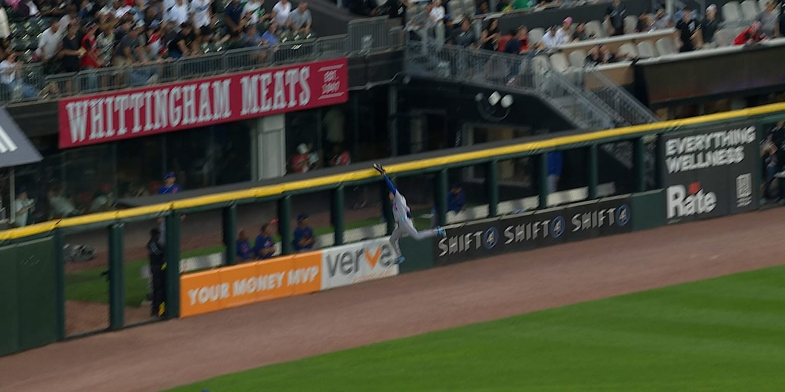 Peters gets an assist from Benge's glove in RF with lucky HR