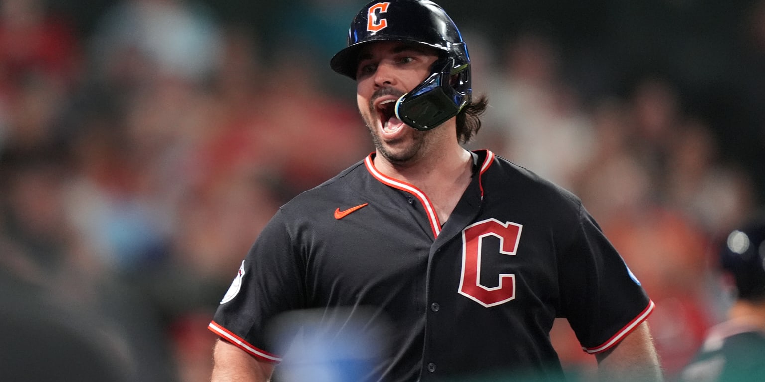 Hedges' big blast backs Messick's gem as Guardians beat Angels