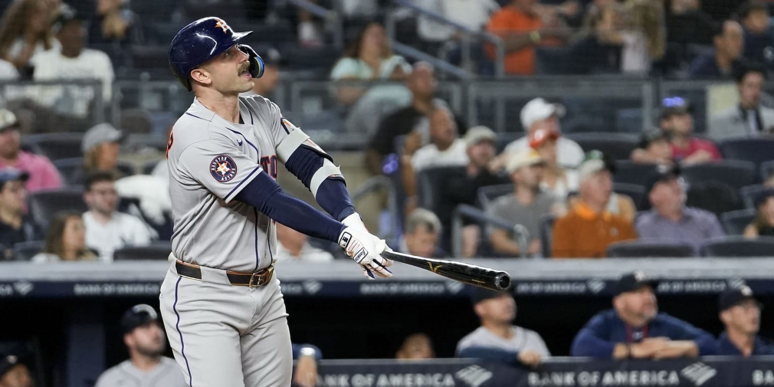 Statement made: Astros win series in Bronx, take 1-game lead in AL West