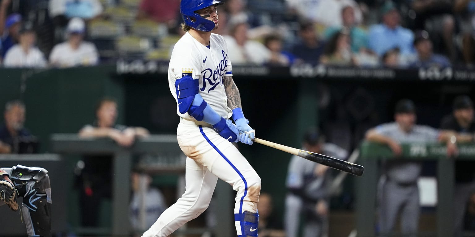 Jensen (3 extra-base hits), Caglianone lead way for Royals' offense