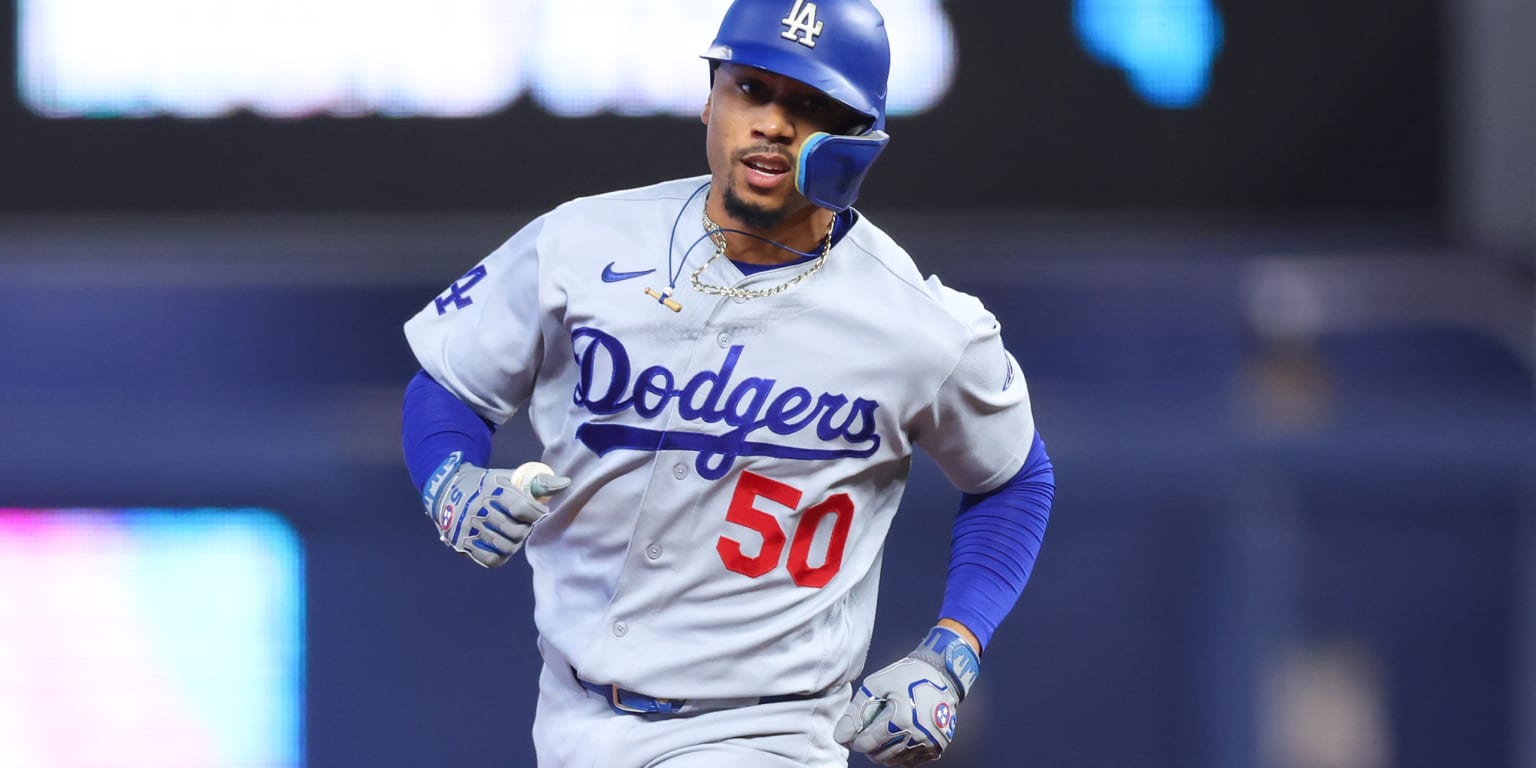 Betts hits Dodgers' 10,000th home run since moving to LA in 1958
