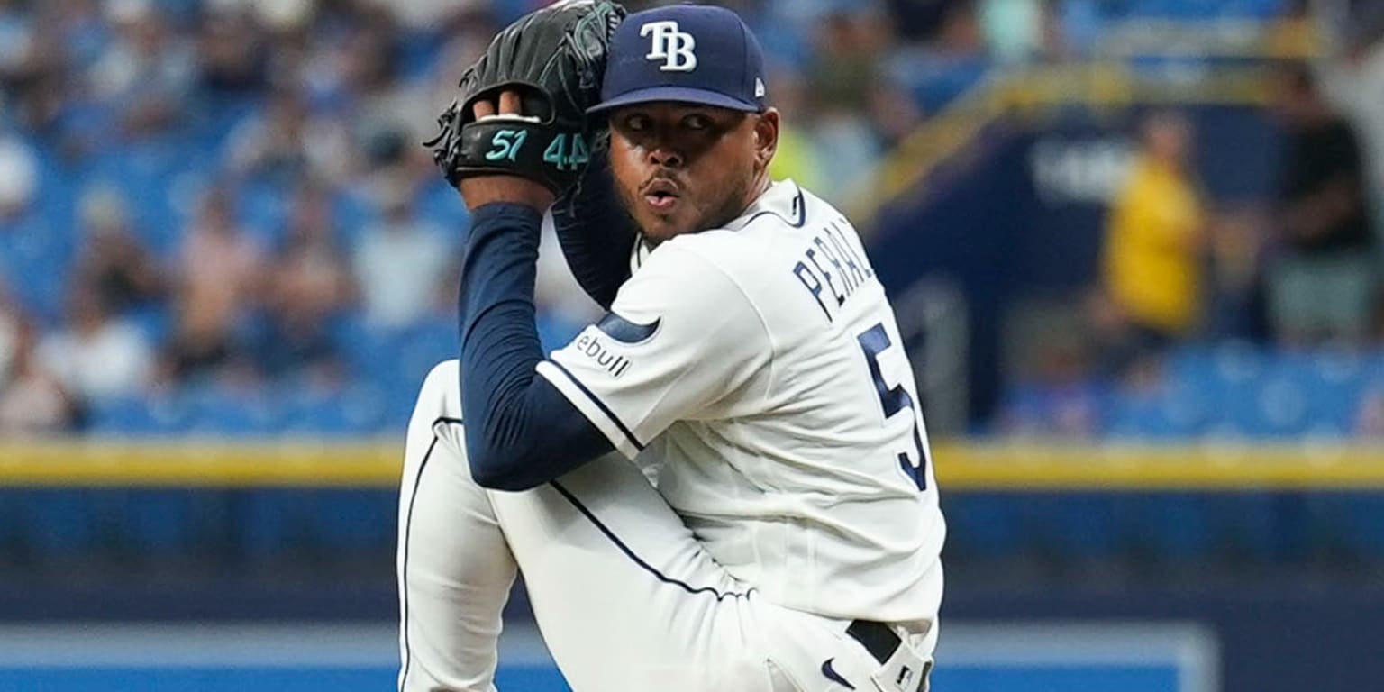 Freddy Peralta starts Game 2 for Rays against Guardians