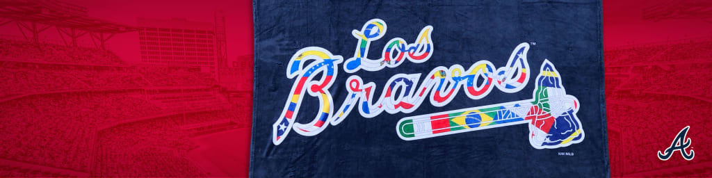 Detail shot of Los Bravos hat before the game against the New York
