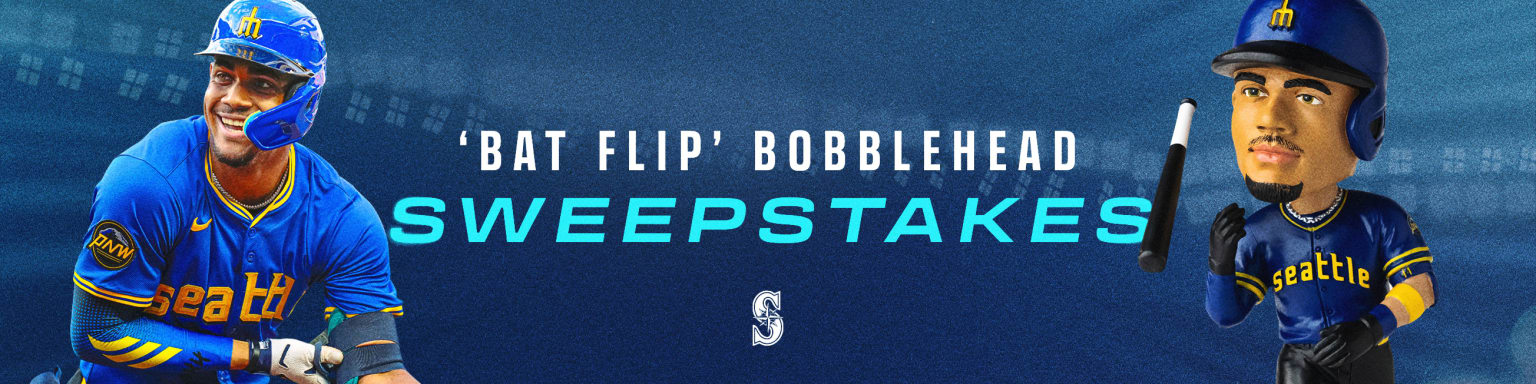 Julio Rodríguez Bat Flip Bobblehead Sweepstakes | Seattle