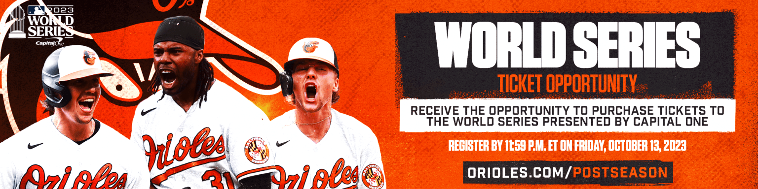 Official Giveaway 2023 Orioles Playoff Tickets Orioles Postseason