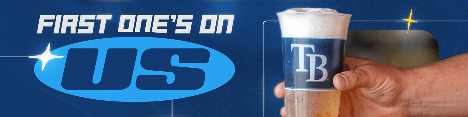 Rays' 'First One's On Us' promotion