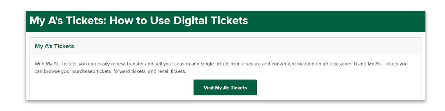 How To Sell Your Digital Tickets