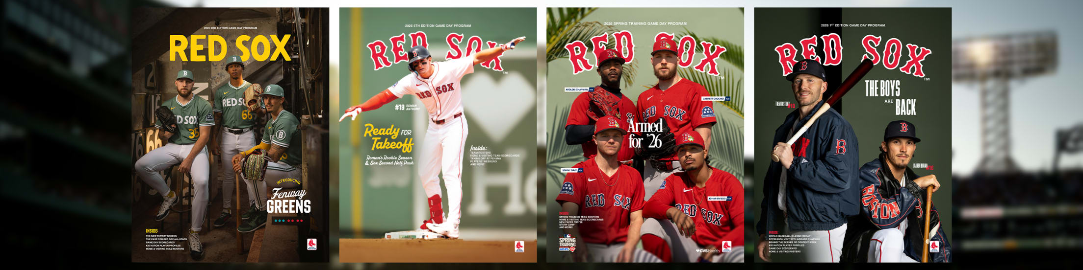 Red Sox Game Day Program | Boston Red Sox