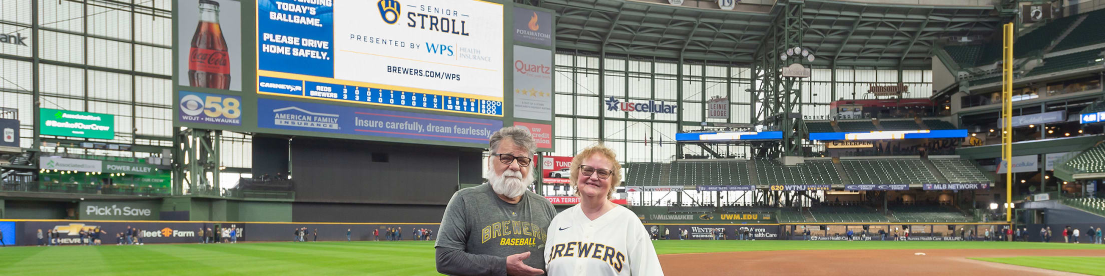 WPS teams up with Milwaukee Brewers to offer senior stroll, senior ticket  discount