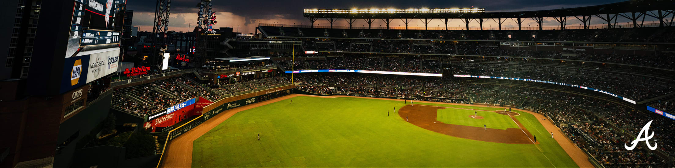 What do we think #BravesCountry, have we found our next PA announcer?!