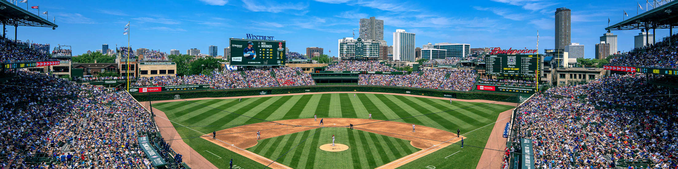 Wrigley Field Home Of The Cubs Chicago Cubs