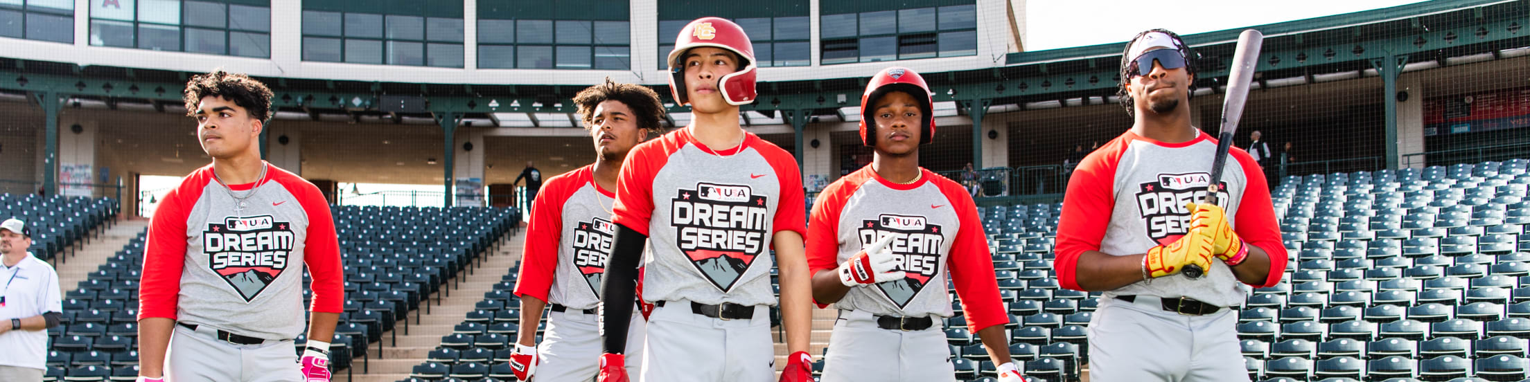 MLK Red and White Baseball Jersey