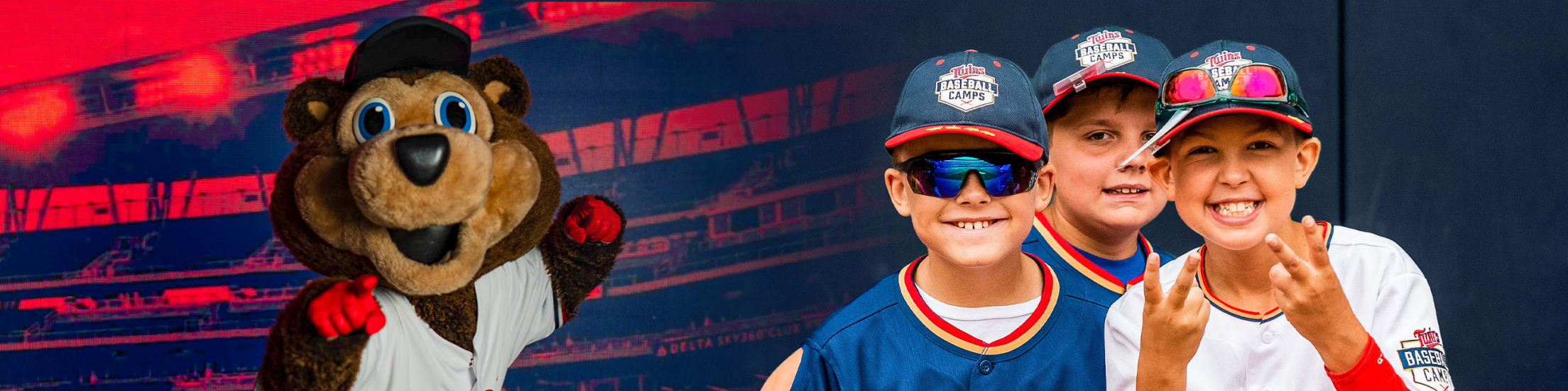 Minnesota Twins - As part of Kids Appreciation Day, these