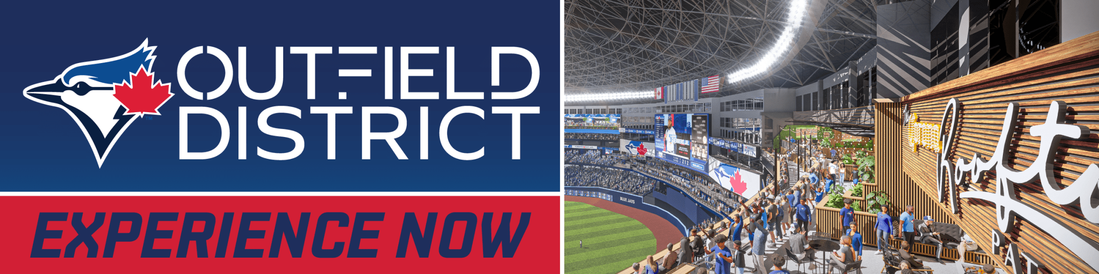 Take a tour of the Blue Jays Outfield District! 