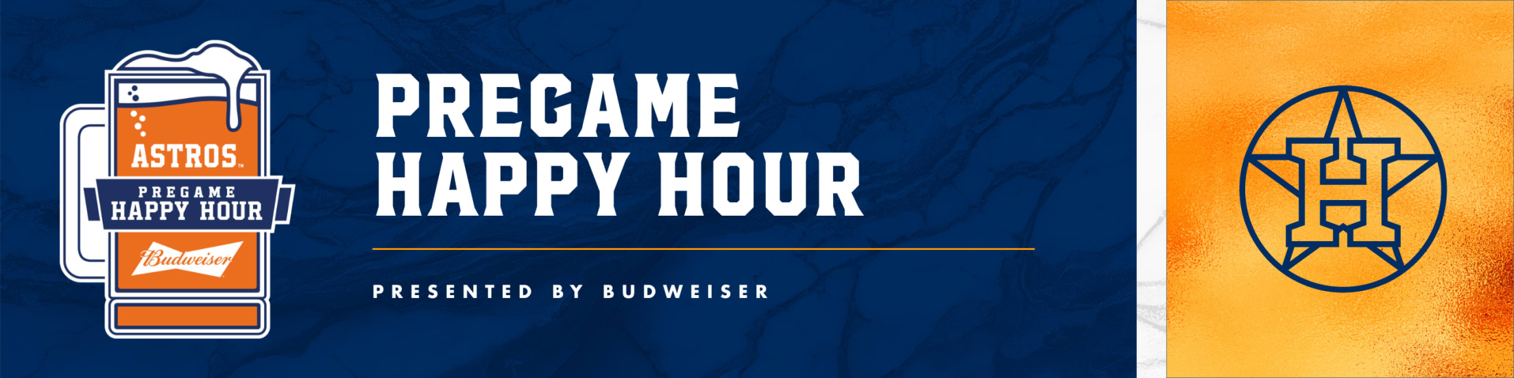 Houston Astros on X: Join us for the @budweiserusa Pregame Happy