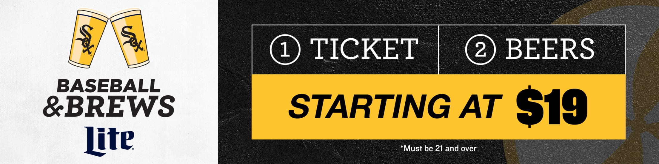 Baseball & Brews Chicago White Sox