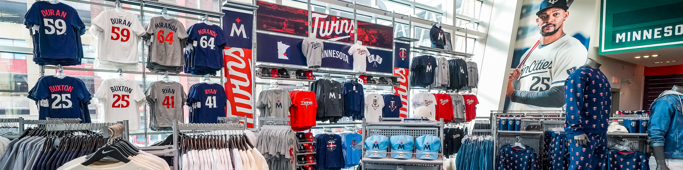 The store for baseball fans in New York City, the MLB Store