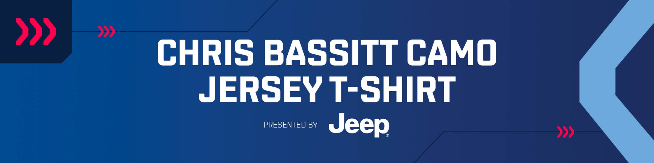 Chris Bassitt Camo Jersey T-Shirt presented by Jeep