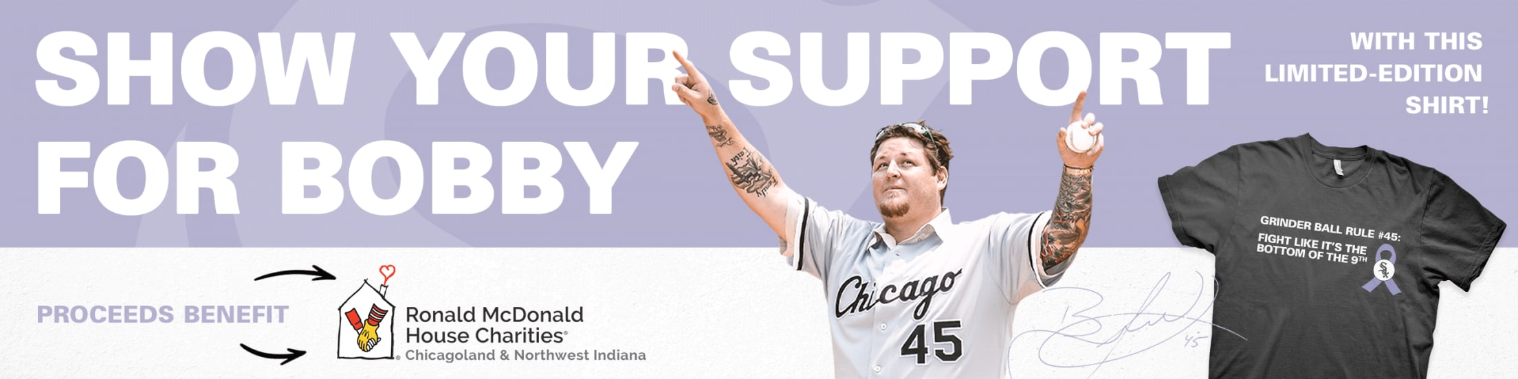 Grinder Ball Rule #45 - Show Your Support of Bobby Jenks