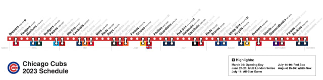 2023 Schedule | Chicago Cubs