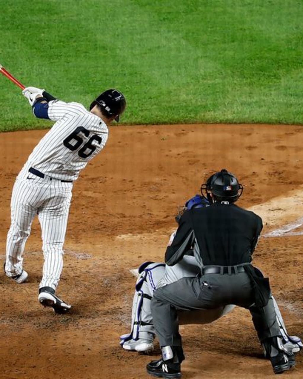 On Sept. 16, 2020, Higgy became just the third player in Yankees history to go deep three times in a game he also caught, joining Bill Dickey and Mike Stanley, who accomplished the rare feat in 1939 and 1995, respectively.
