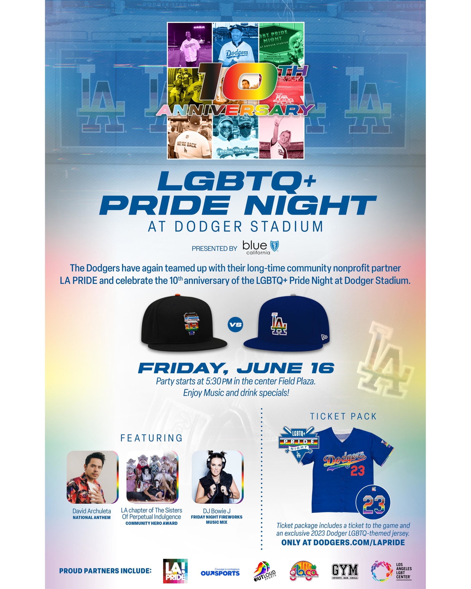 2019 LGBT Pride Night at Dodger Stadium 