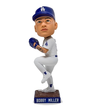 Dodgers Bobby Miller bobblehead
