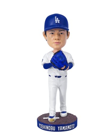 Dodgers Yoshinobu Yamamoto bobblehead
