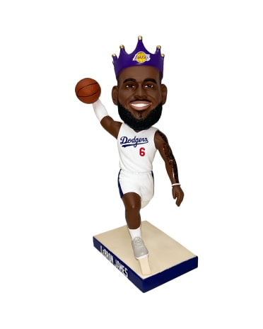 Dodgers LeBron James bobblehead