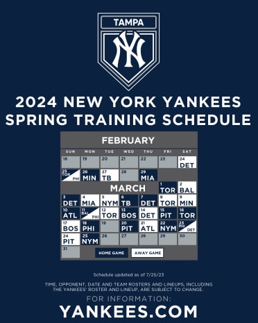 Opening Day 2025 Yankees Roster