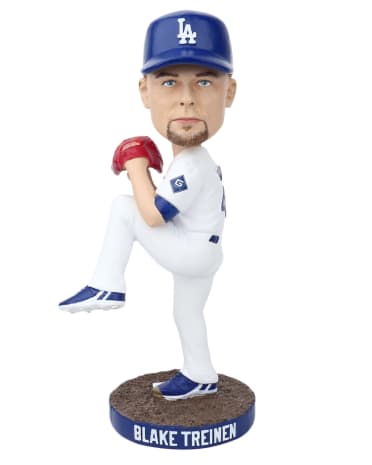 Dodgers Blake Treinan bobblehead