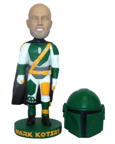 Athletics Mark Kotsay Mandalorian (Star Wars) bobblehead