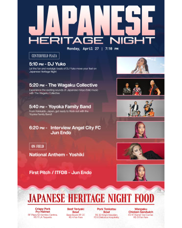 Japanese Heritage Night | Los Angeles Dodgers