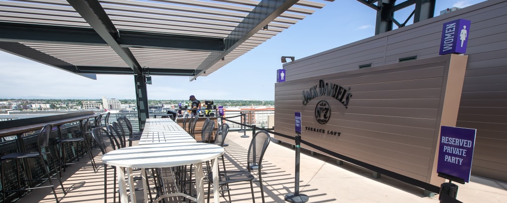 The Colorado Rockies Introduce The Rooftop at Coors Field - Drink