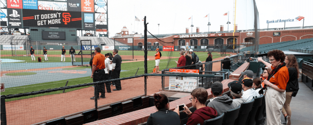 Pregame Tours, Oracle Park