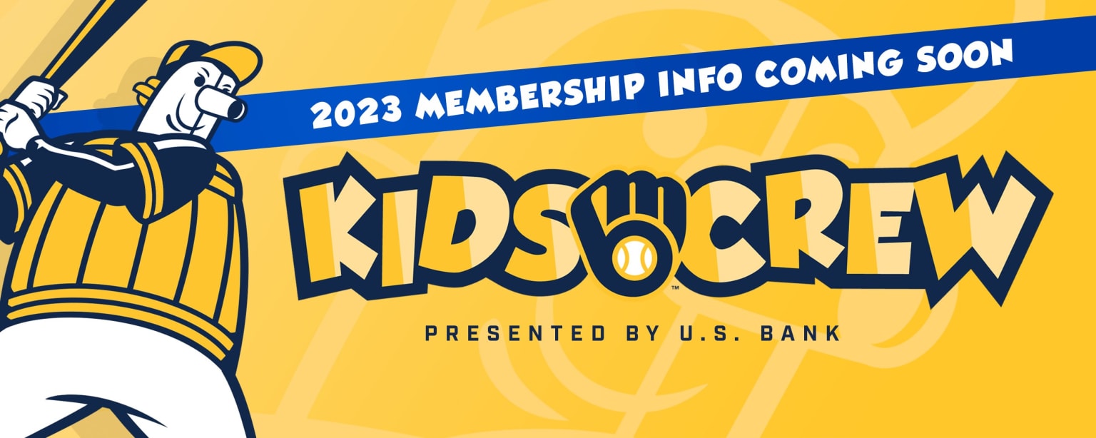 Kids Crew Milwaukee Brewers