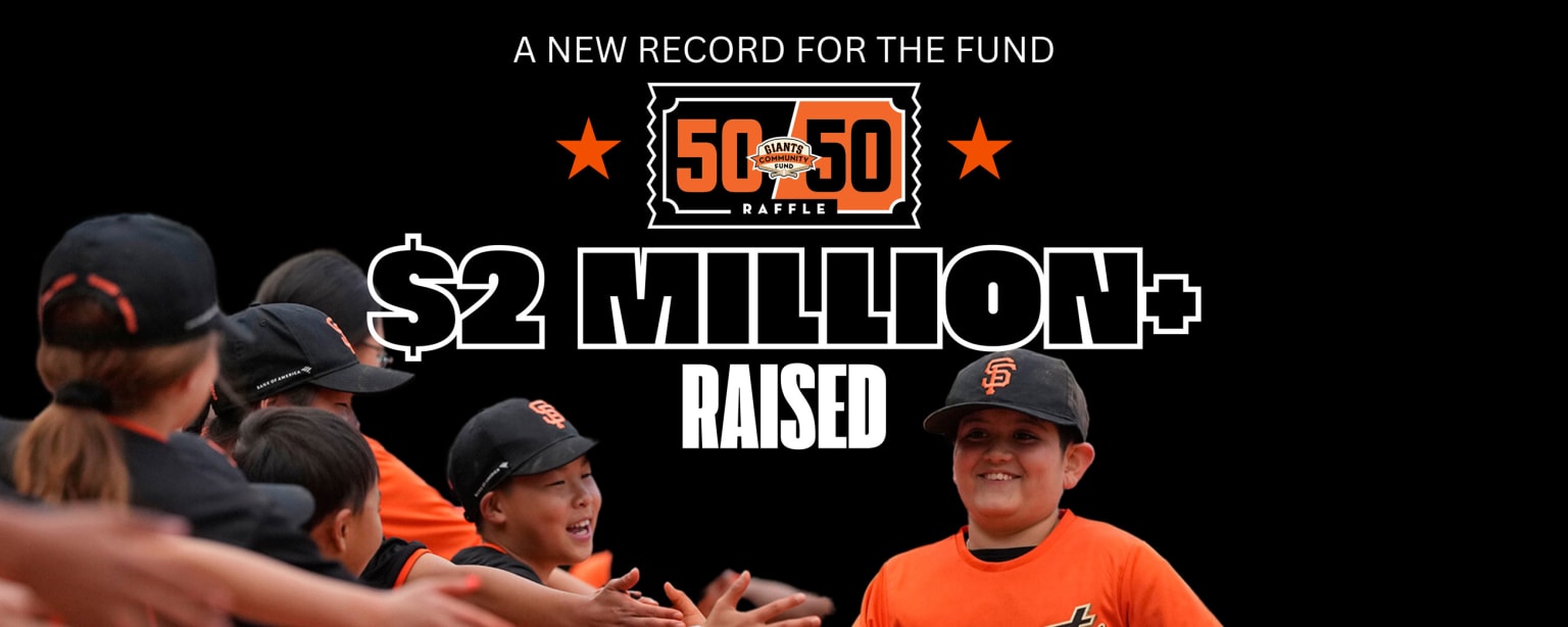 50/50 raffle returns to benefit The Giants Foundation