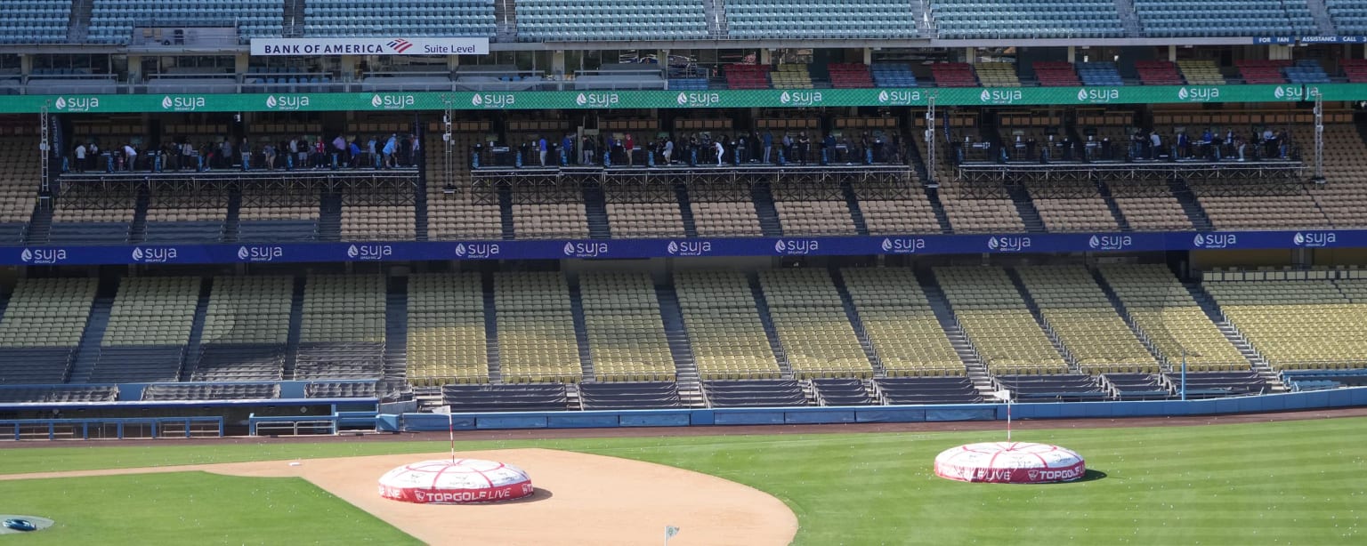 Topgolf Live Stadium Tour Los Angeles Dodgers