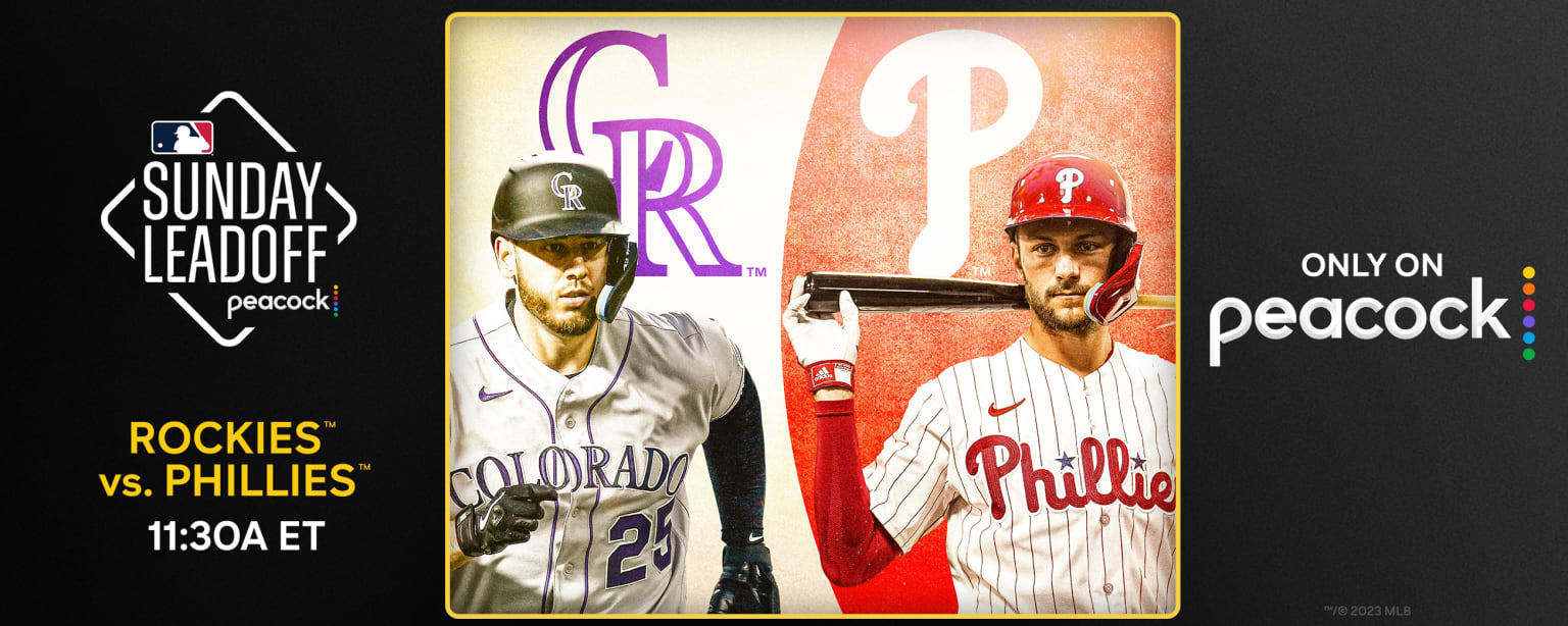 How to Watch the Rockies vs. Phillies Game: Streaming & TV Info