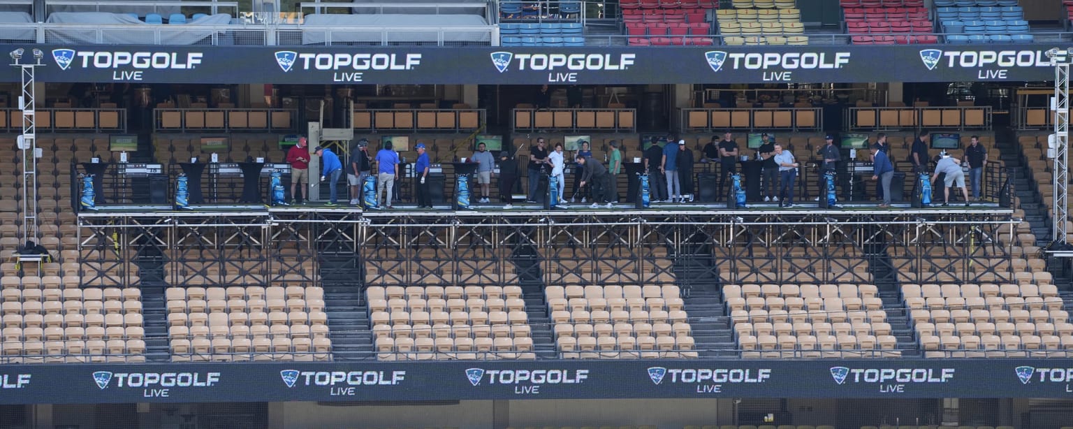 Topgolf Live Stadium Tour Los Angeles Dodgers