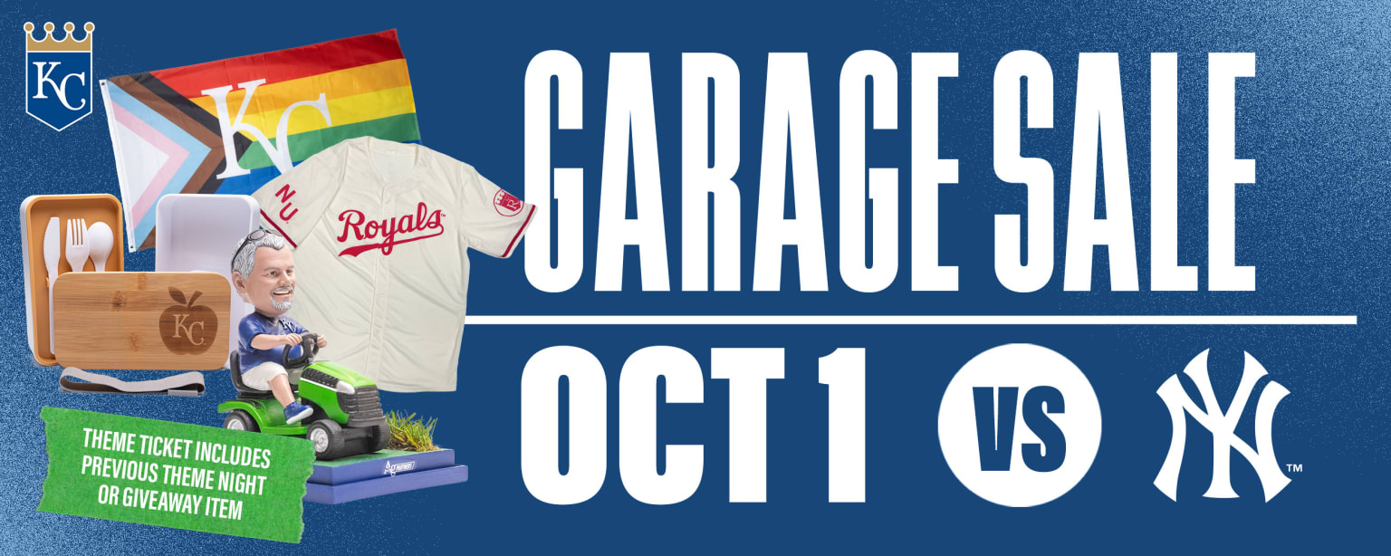 Garage Sale  Kansas City Royals