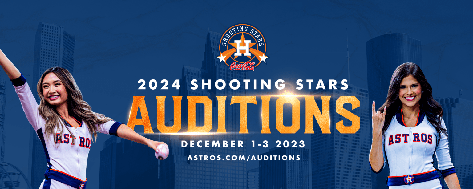 Astros Shooting Stars Auditions