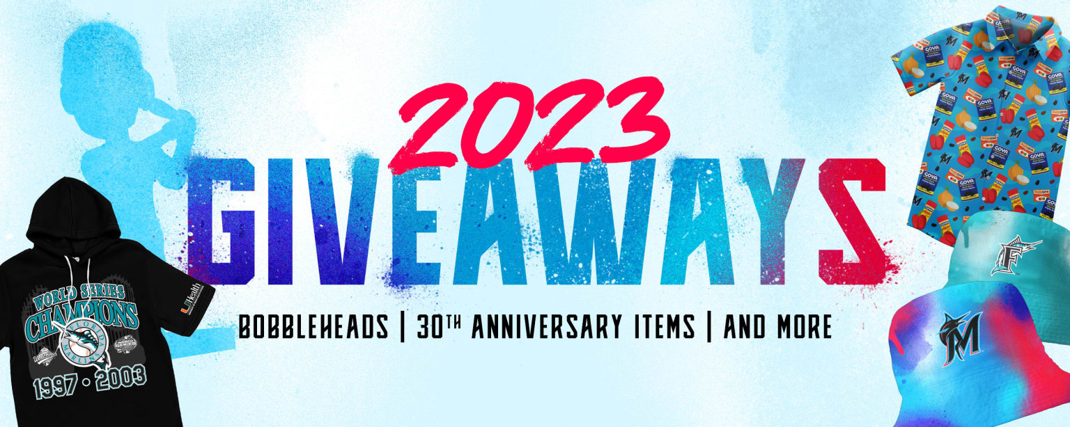 2020 Marlins Giveaways: 4 bobbleheads headline promotional schedule - Fish  Stripes