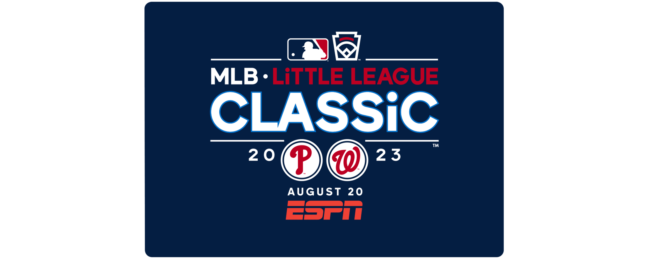 Phillies Nationals to play in 2023 Little League Classic